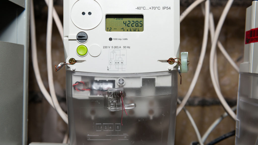 Compteur électrique digital des parties communes d'immeuble résidentiel