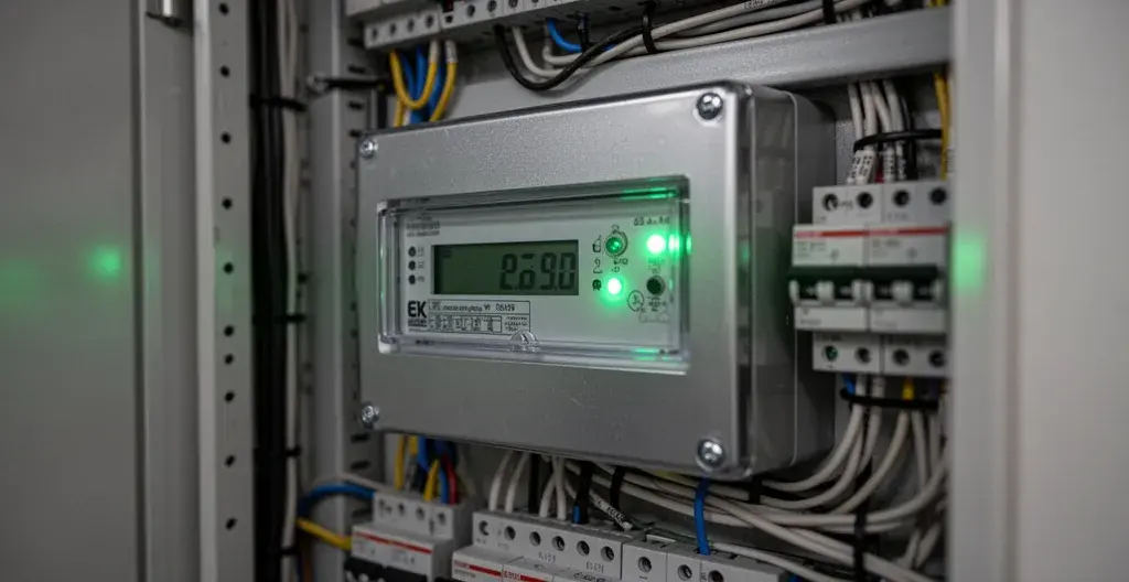 Compteur électrique digital des parties communes d'immeuble résidentiel